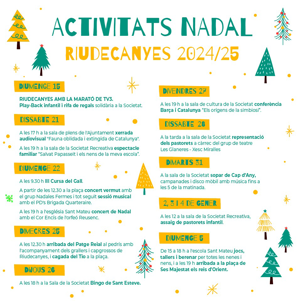 Nadal a Riudecanyes