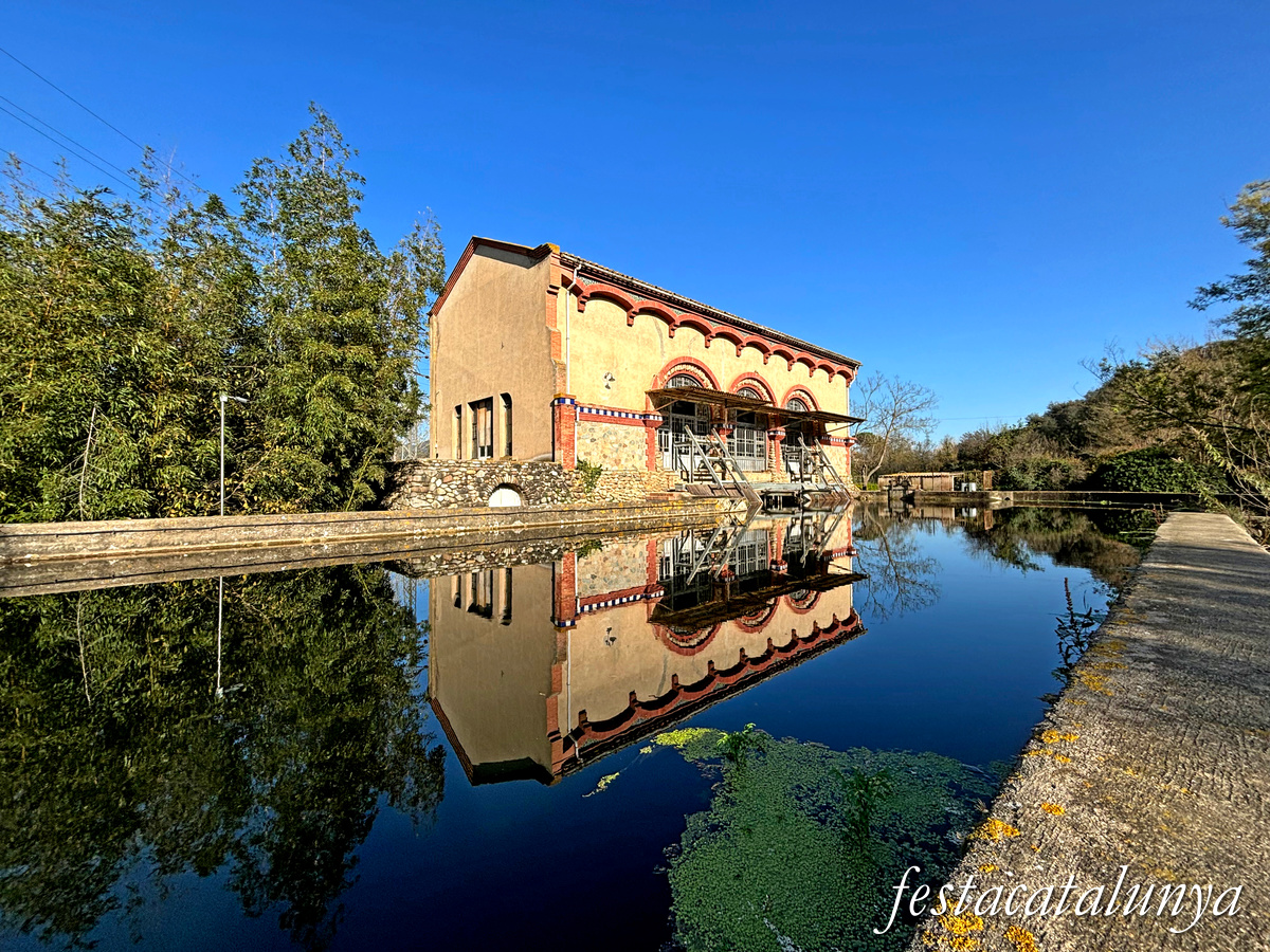 Bescanó - Central elèctrica de Vilanna 