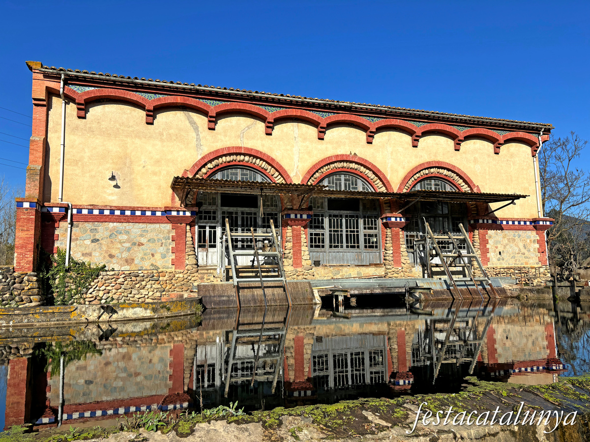 Bescanó - Central elèctrica de Vilanna 