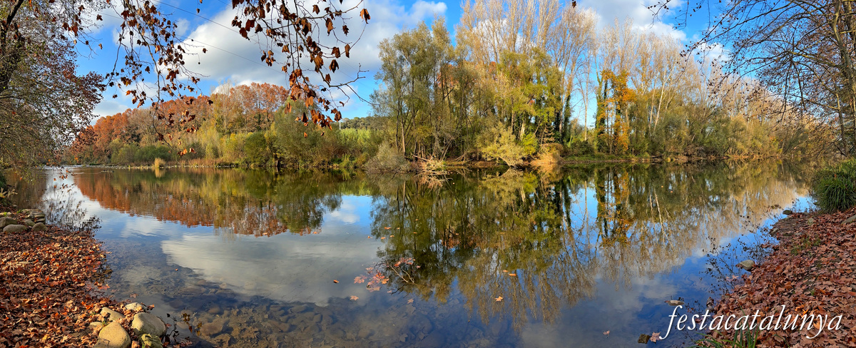 Bescanó - Pas de barca del riu Ter 