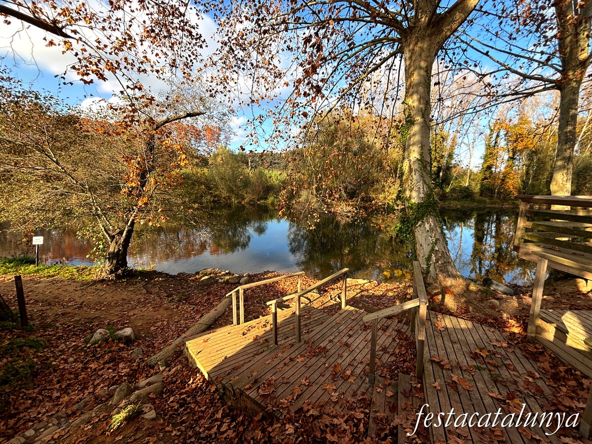 Pas de barca del riu Ter a Bescanó ***