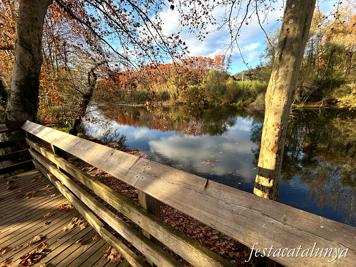 Bescanó - Pas de barca del riu Ter 