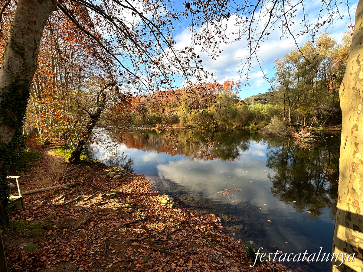 Bescanó - Pas de barca del riu Ter 