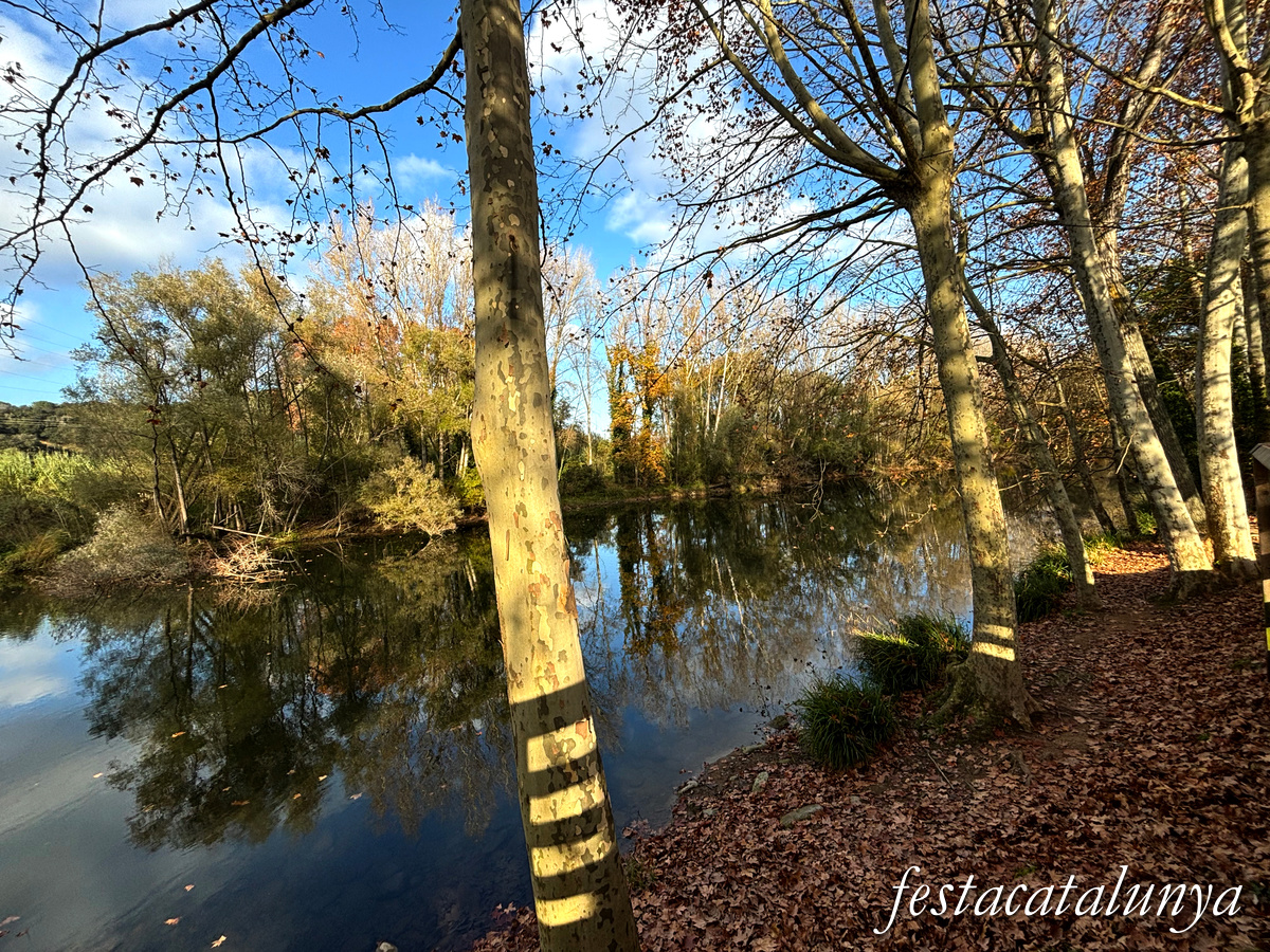 Bescanó - Pas de barca del riu Ter