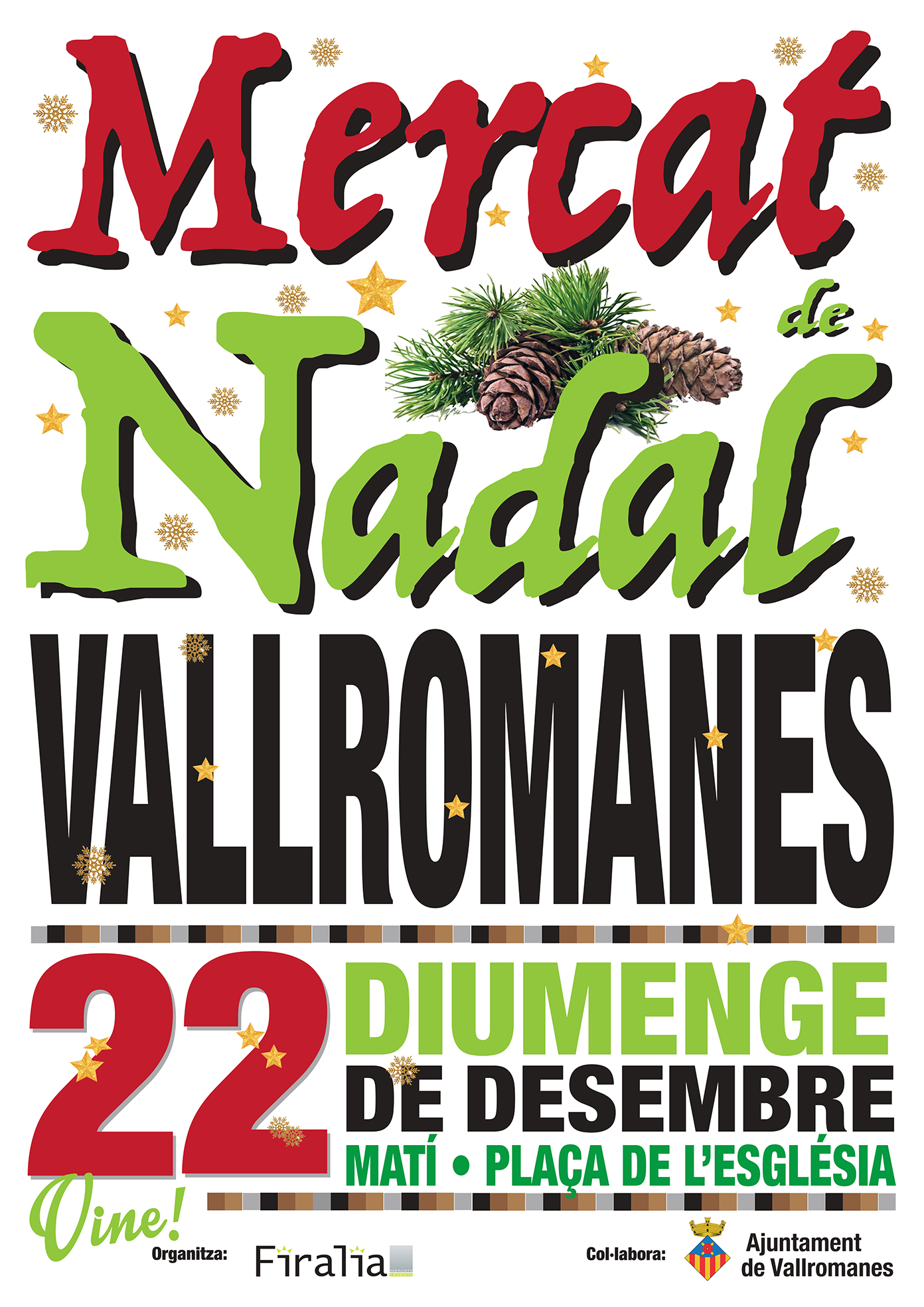 Mercat de Nadal a Vallromanes