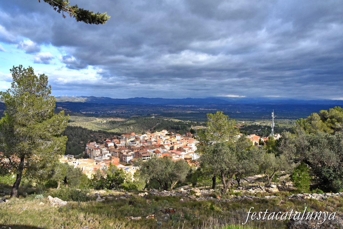 Rasquera - Vistes panoràmiques des de l'ermita de Sant Domènec 