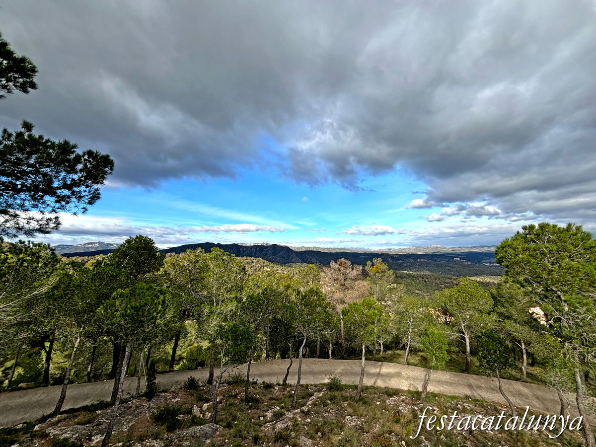Rasquera - Vistes panoràmiques des de l'ermita de Sant Domènec