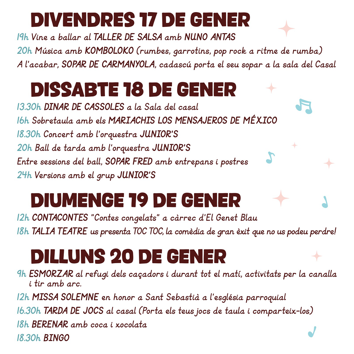 Festa Major de Sant Sebastià a Torrebesses