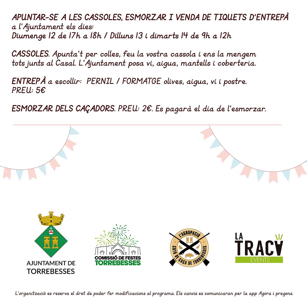 Festa Major de Sant Sebastià a Torrebesses