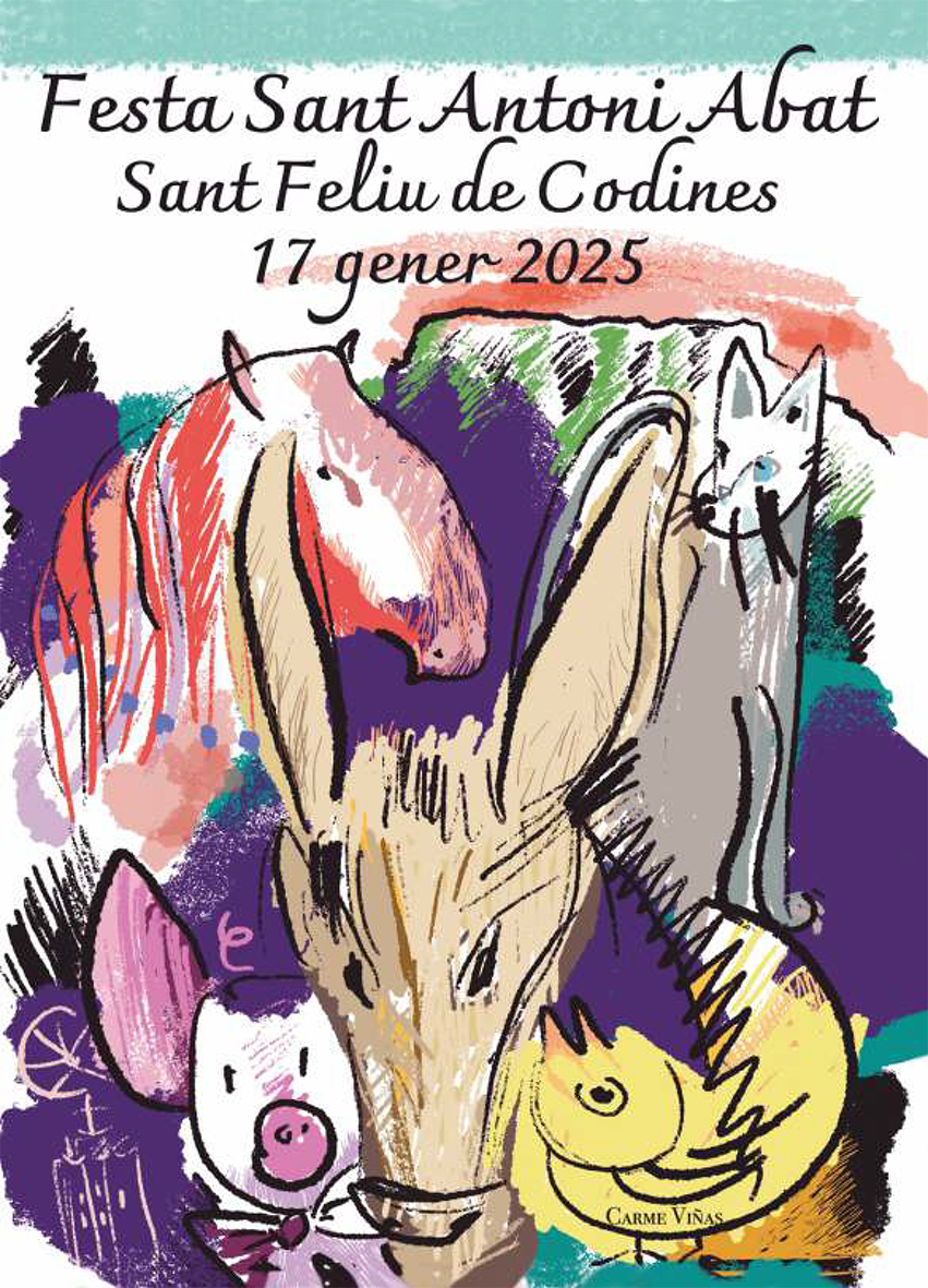 Festa de Sant Antoni Abat a Sant Feliu de Codines