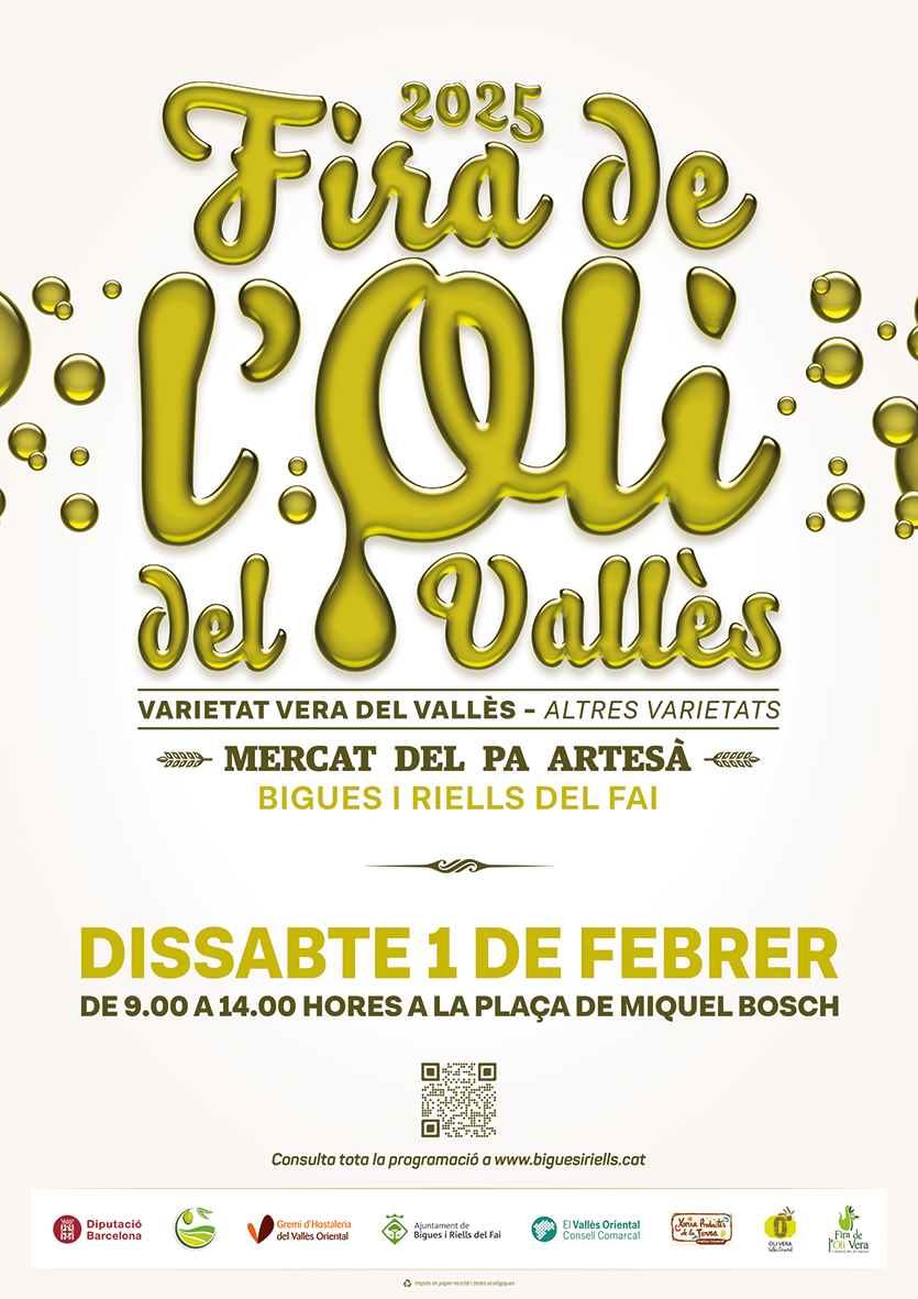 Fira de l'Oli del Vallès i Mercat del pa artesà a Bigues i Riells del Fai