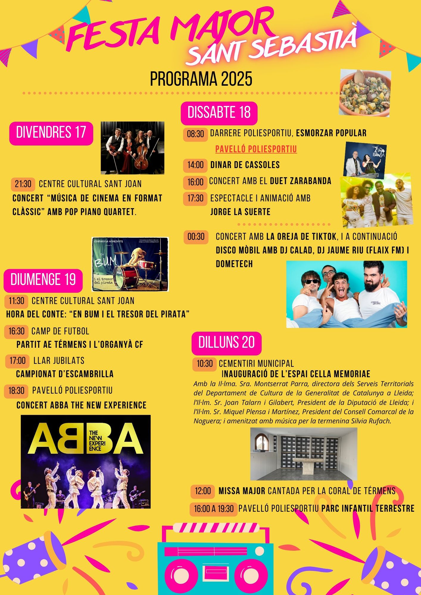 Festa Major de Sant Sebastià a Térmens