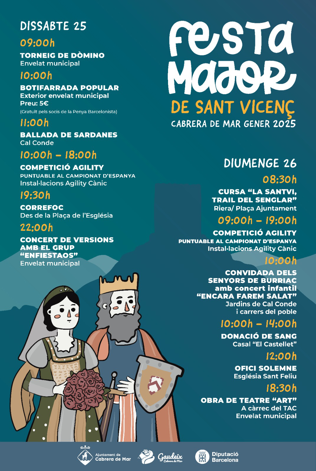 Festa Major de Sant Vicenç a Cabrera de Mar