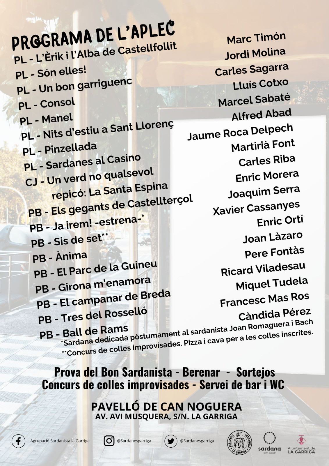 Aplec d'Hivern de la Sardana a la Garriga