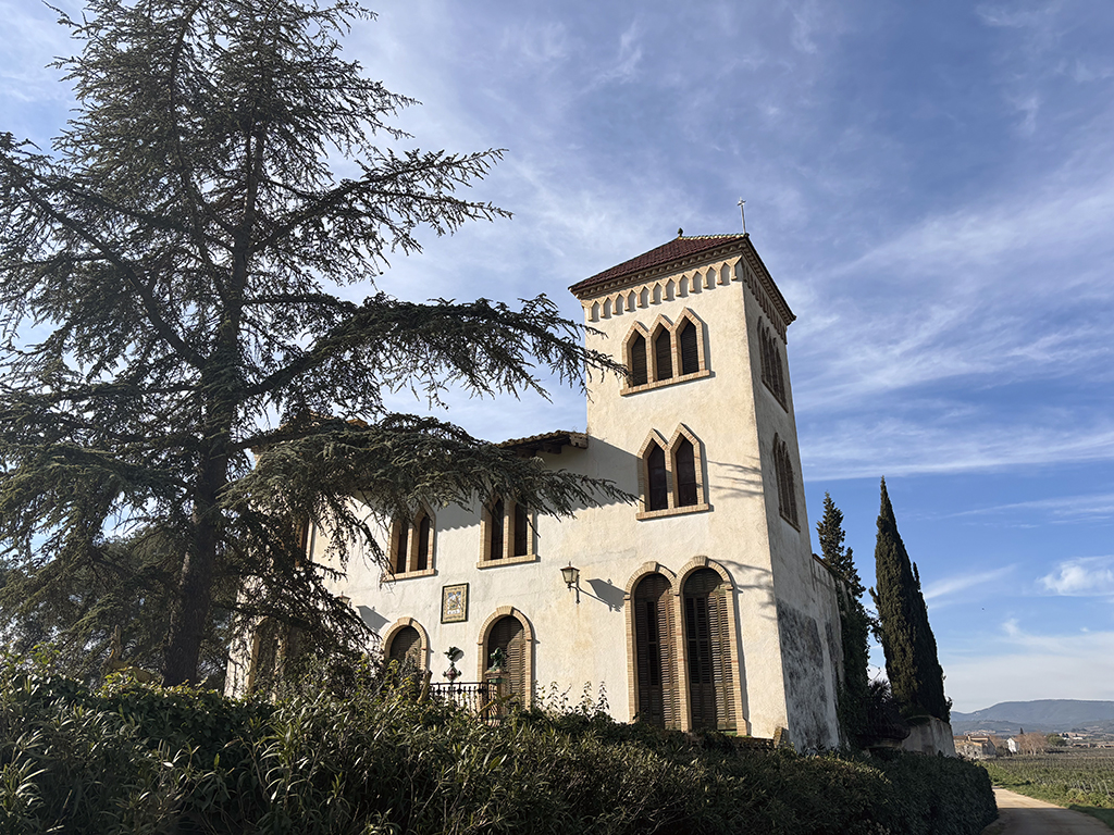 Masia de les Berguedanes al Pla del Penedès