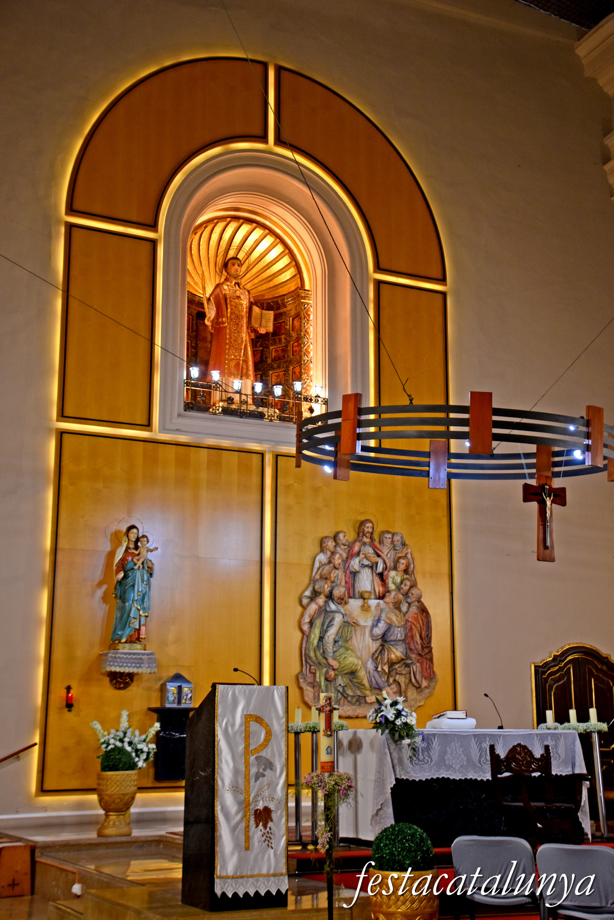 Sant Boi de Llobregat - Temple de Sant Baldiri - Altar Major