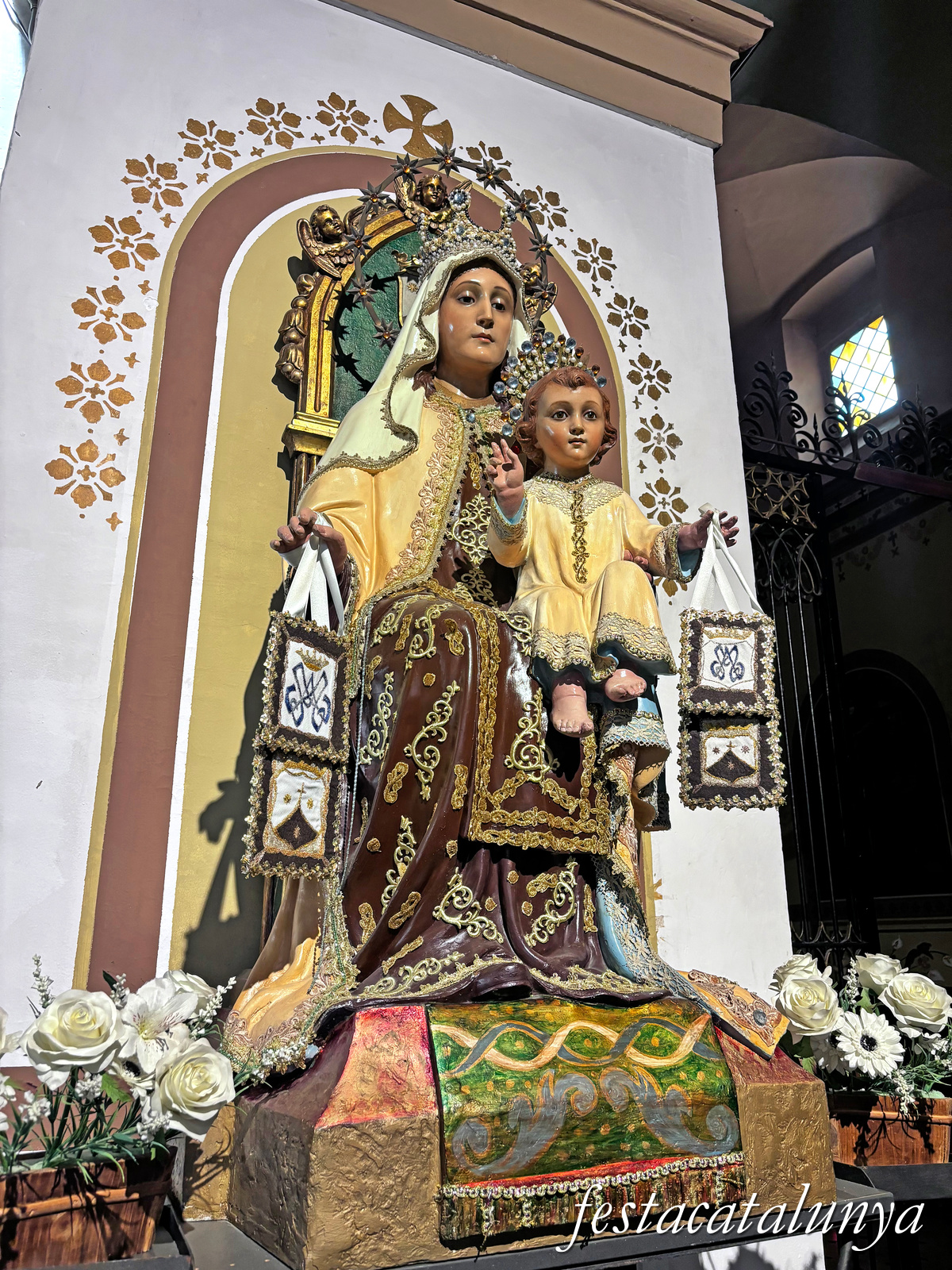 Sant Boi de Llobregat - Temple de Sant Baldiri - Mare de Déu de la Mercè 