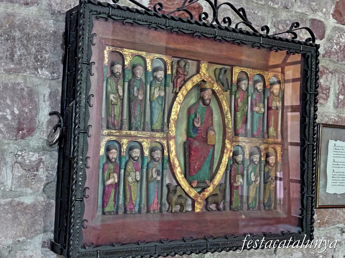 Sant Boi de Llobregat - Possible frontal romànic a Sant Baldiri