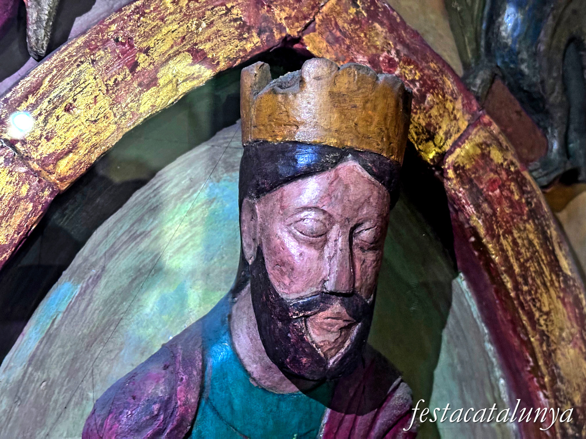 Possible frontal romànic a Sant Baldiri de Sant Boi de Llobregat ***