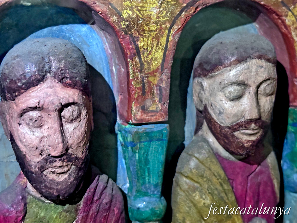 Sant Boi de Llobregat - Possible frontal romànic a Sant Baldiri