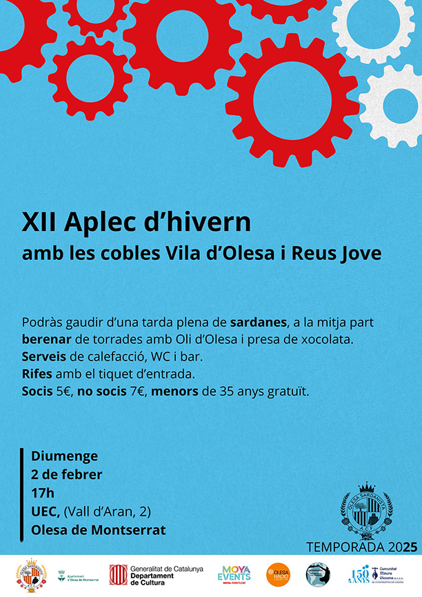 Aplec d'Hivern de Sardanes a Olesa de Montserrat