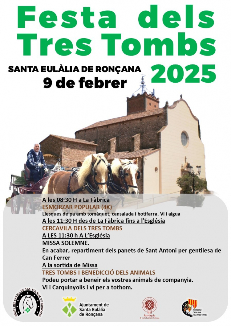 Festa dels Tres Tombs de Santa Eulàlia de Ronçana