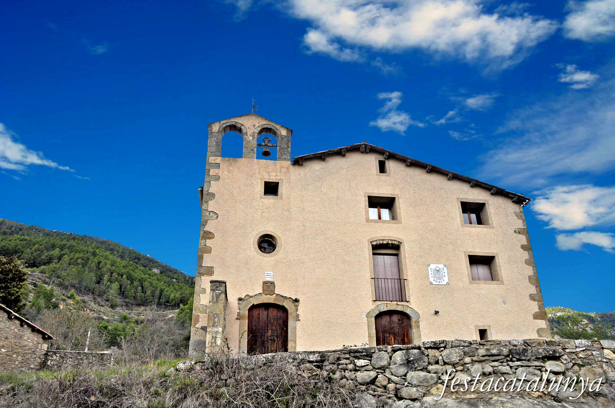 Església nova de Sant Climent de Castelltort a Guixers