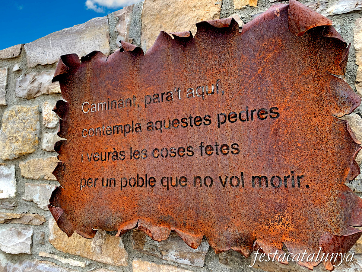 Poble d'Albió a Llorac