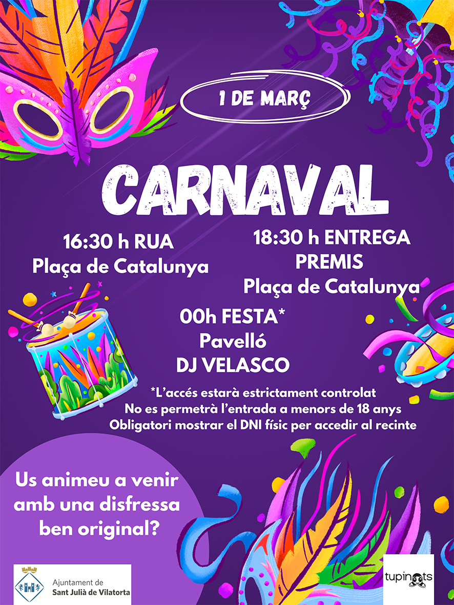 Carnaval a Sant Julià de Vilatorta