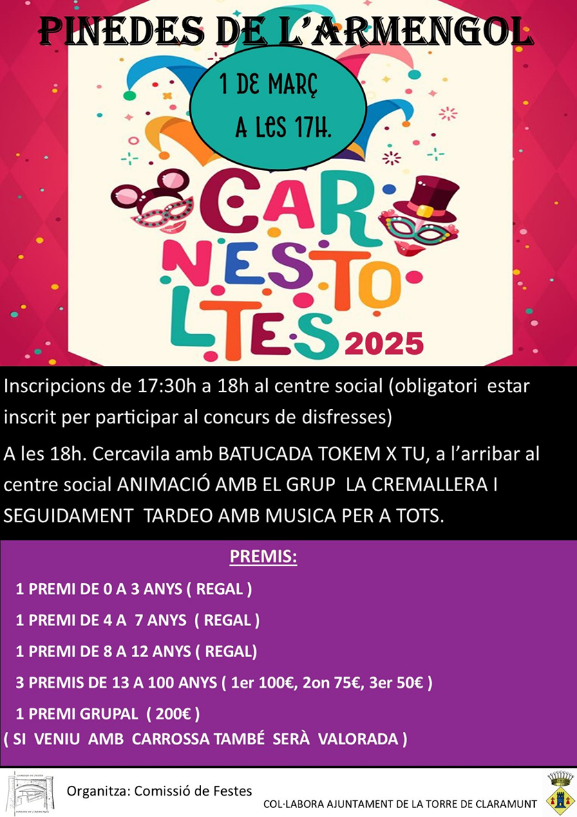 Carnestoltes a les Pinedes de l'Armengol