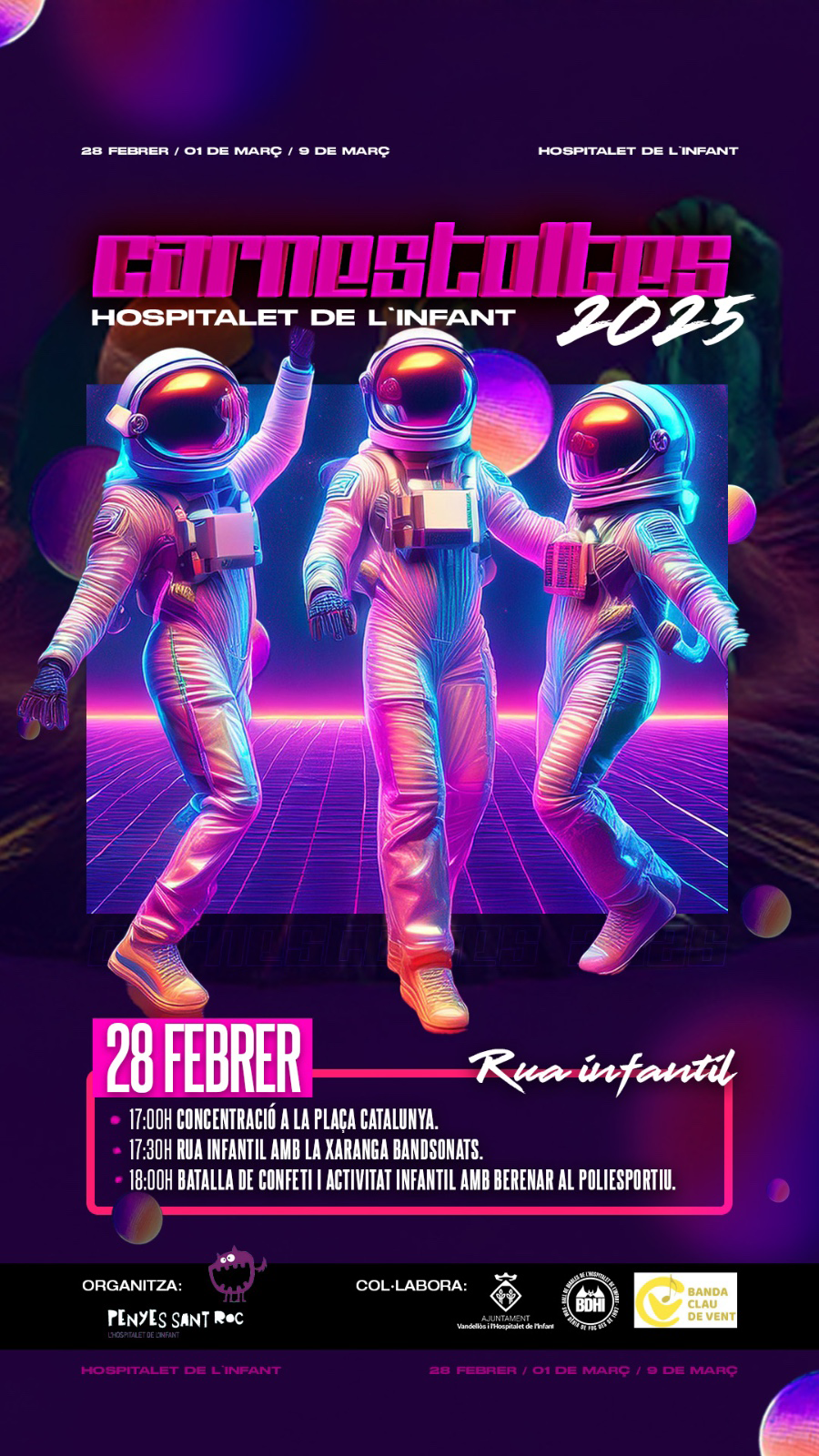 Carnestoltes a l'Hospitalet de l'Infant