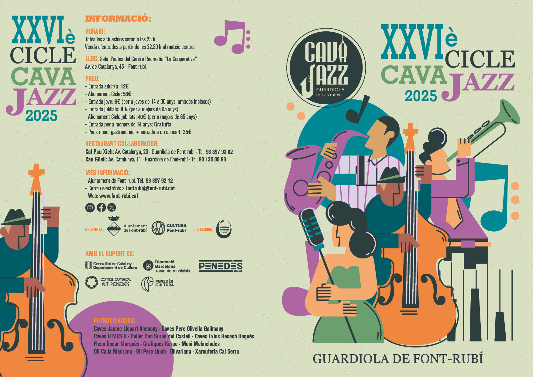 Cicle Cava Jazz a Guardiola de Font-rubí