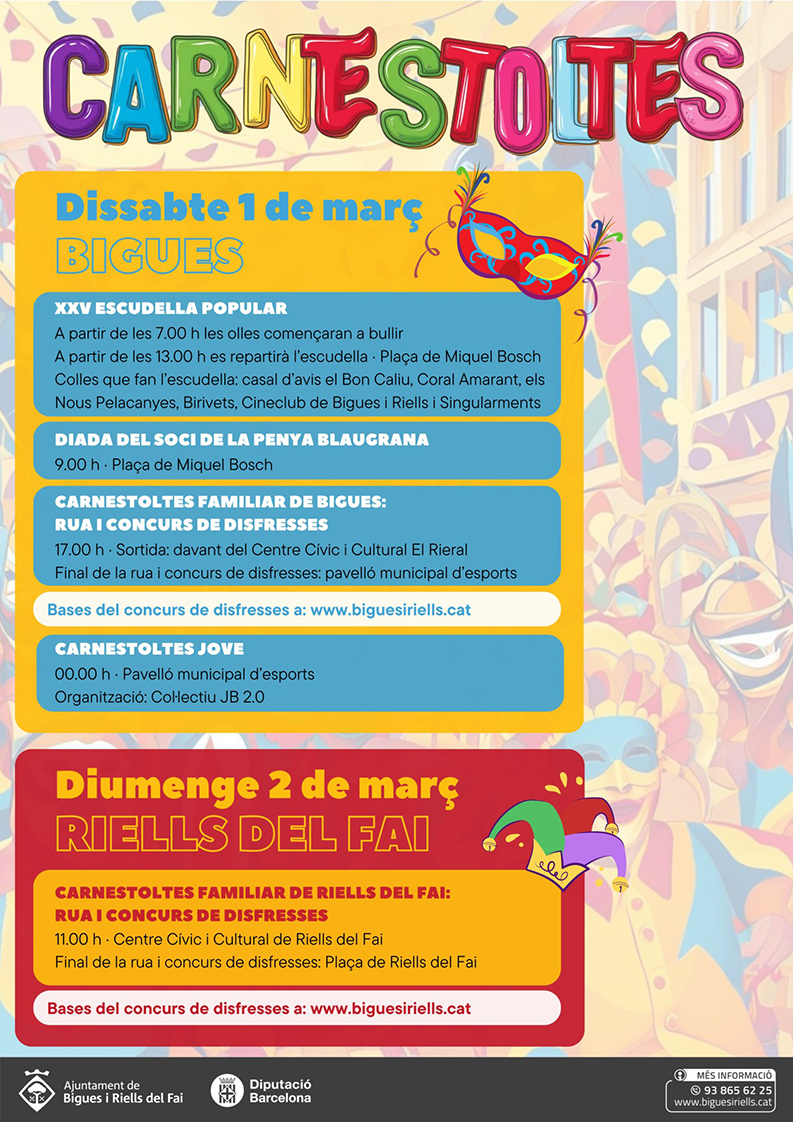 Carnestoltes a Bigues i Riells del Fai