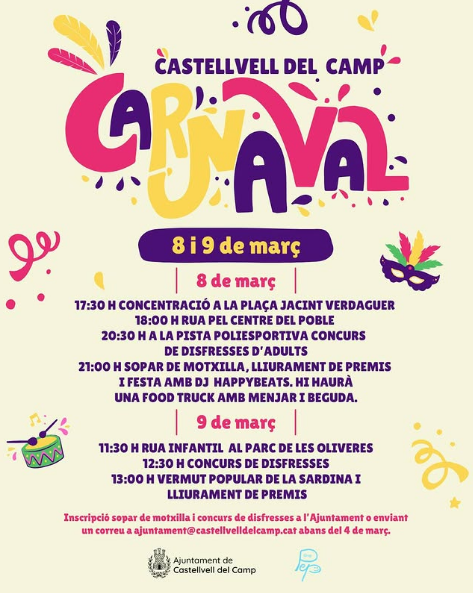 Carnaval a Castellvell del Camp