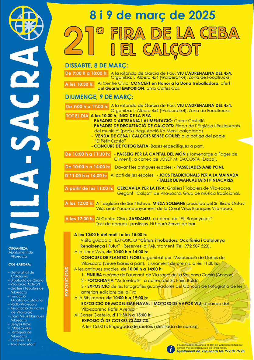 Fira de la Ceba i del Calçot a Vila-sacra