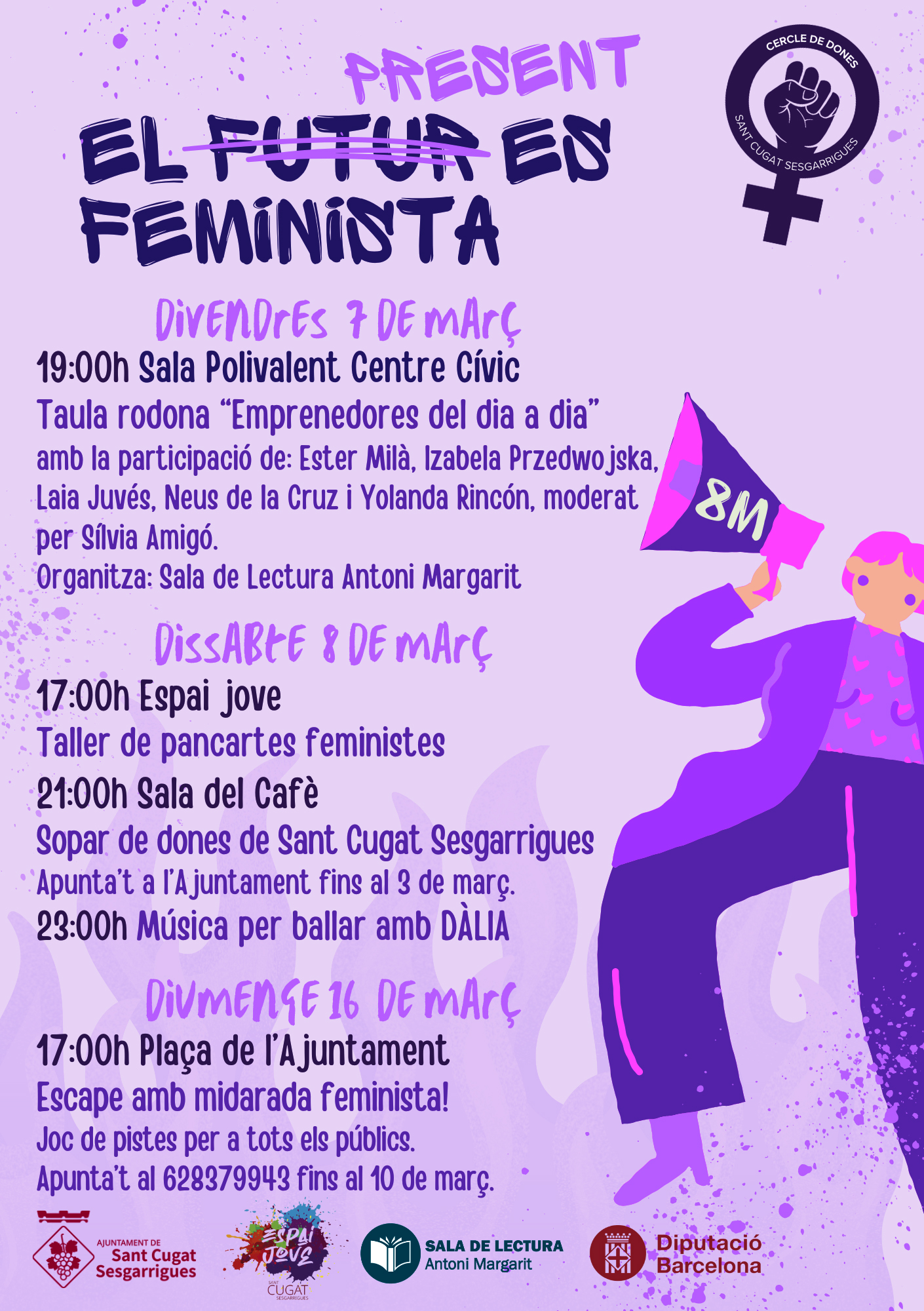 Dia de les Dones a Sant Cugat Sesgarrigues