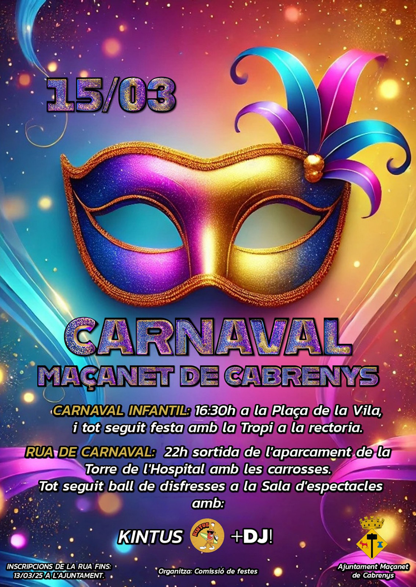 Carnaval a Maçanet de Cabrenys