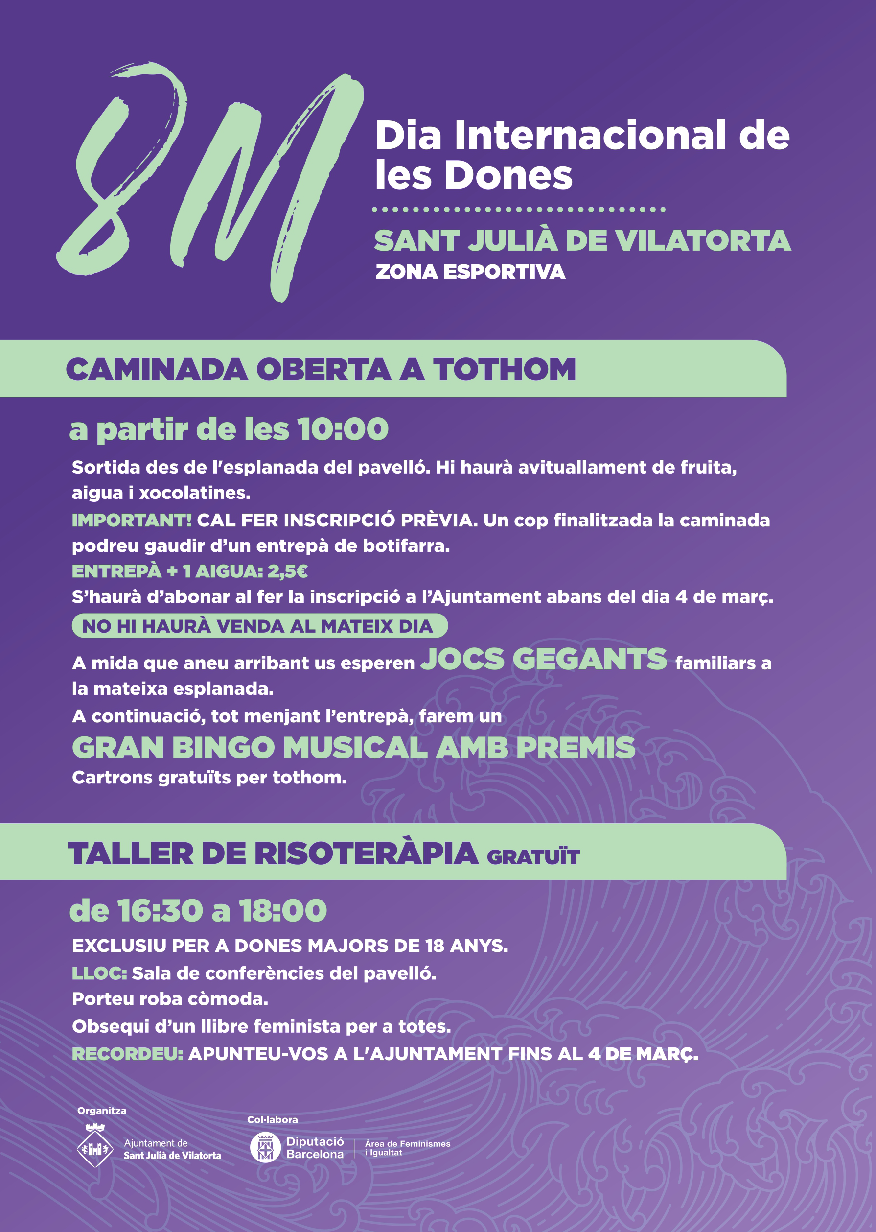 Dia Internacional de les Dones a Sant Julià de Vilatorta