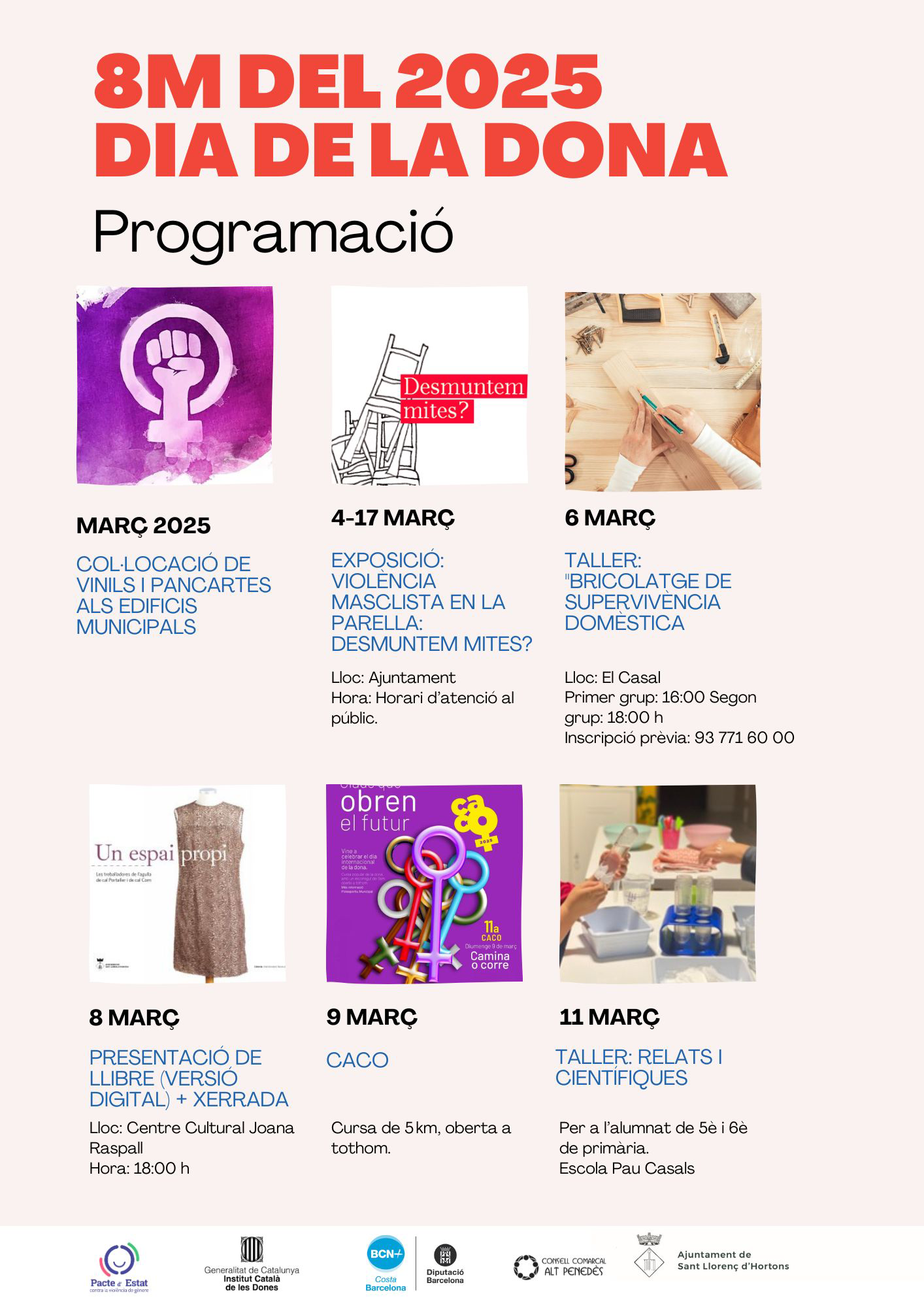 Dia Internacional de la Dona a Sant Llorenç d'Hortons