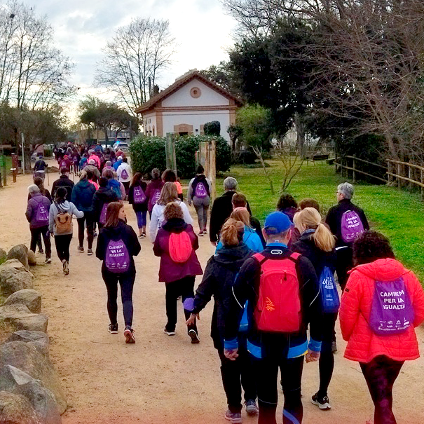 Caminada per la Igualtat a Santa Cristina d'Aro