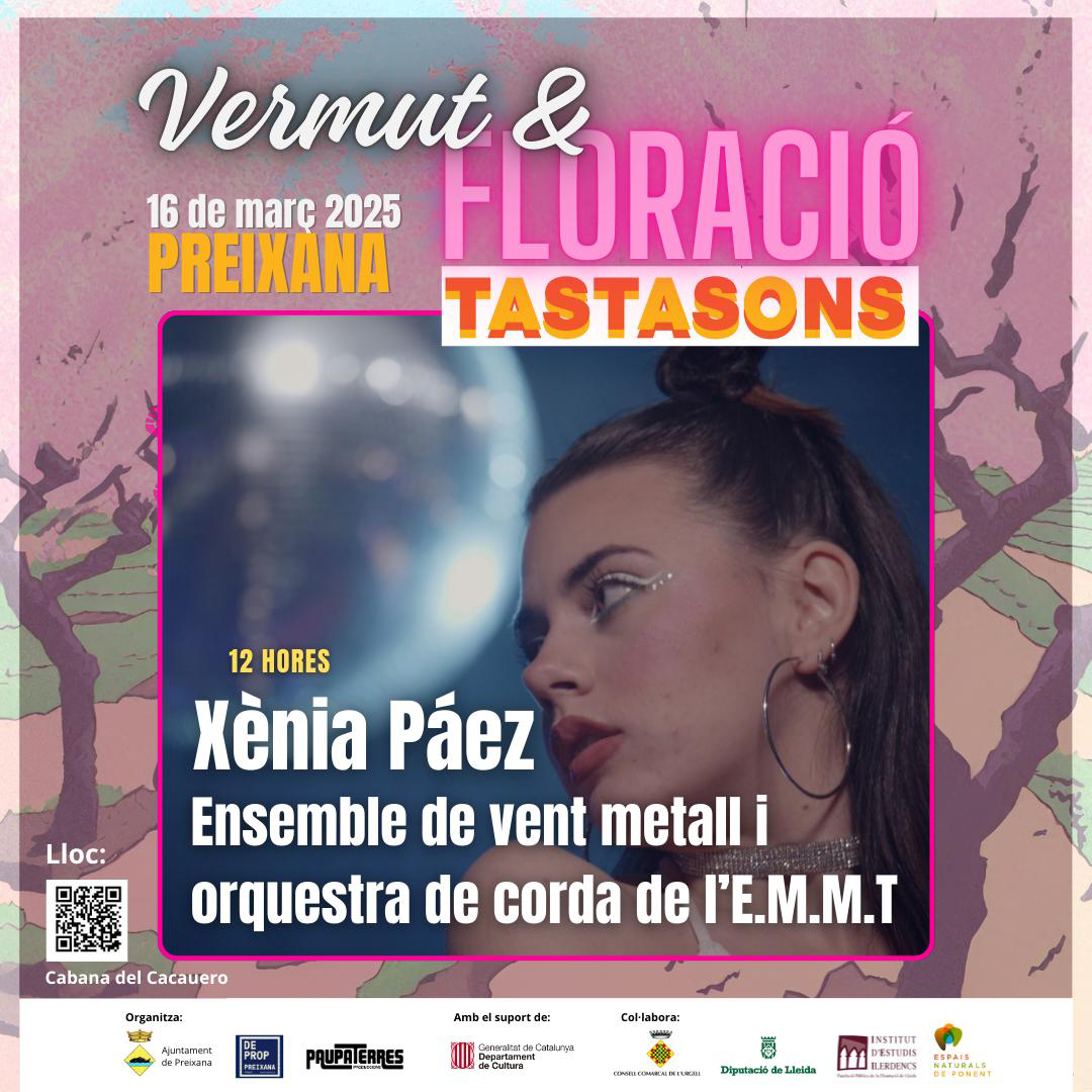 Vermut & Floració Tastasons a Preixana
