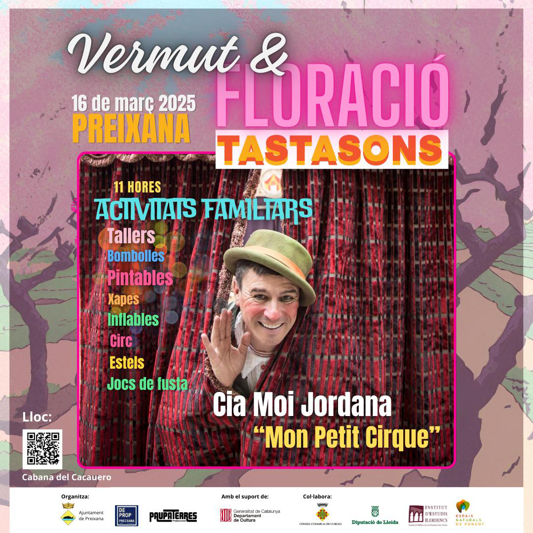 Vermut & Floració Tastasons a Preixana