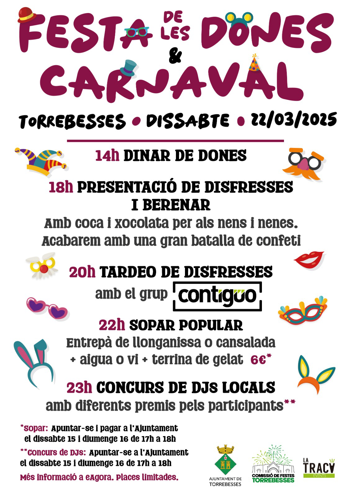 Carnaval i Festa de les Dones a Torrebesses