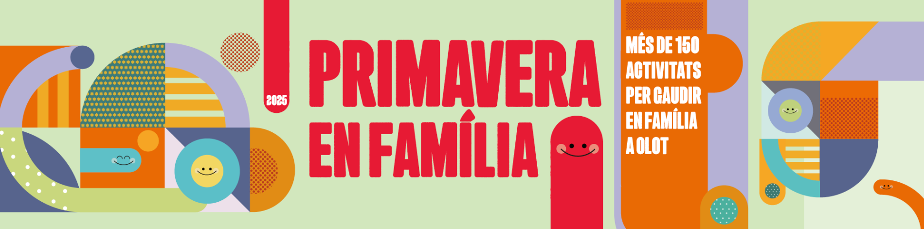 Primavera en família a Olot