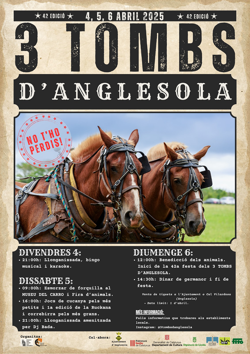 Festa dels Tres Tombs a Anglesola