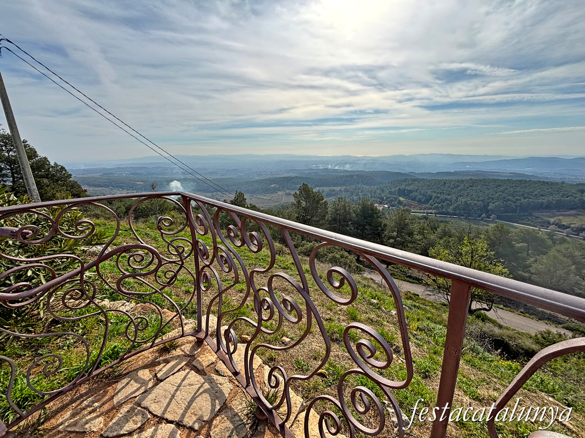 Font-rubí - Miranvinya, ruta dels miradors: el Balcó del Penedès 