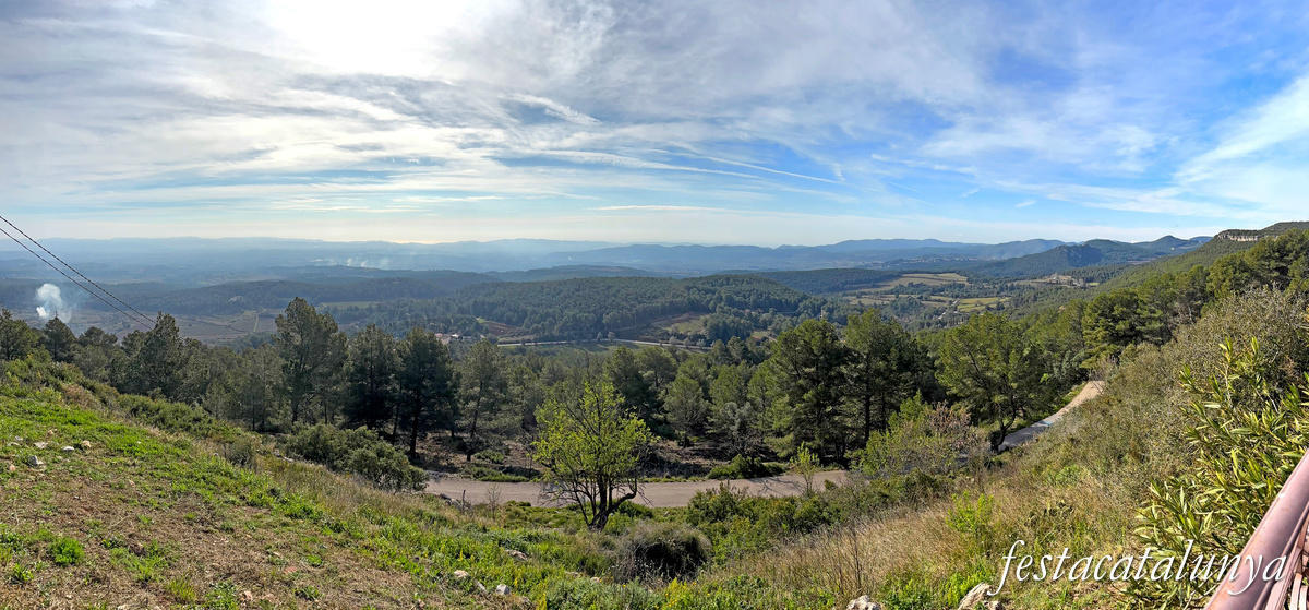 Font-rubí - Miranvinya, ruta dels miradors: el Balcó del Penedès 