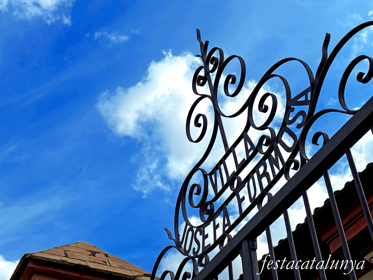 Poble de l'Avellà a Font-rubí