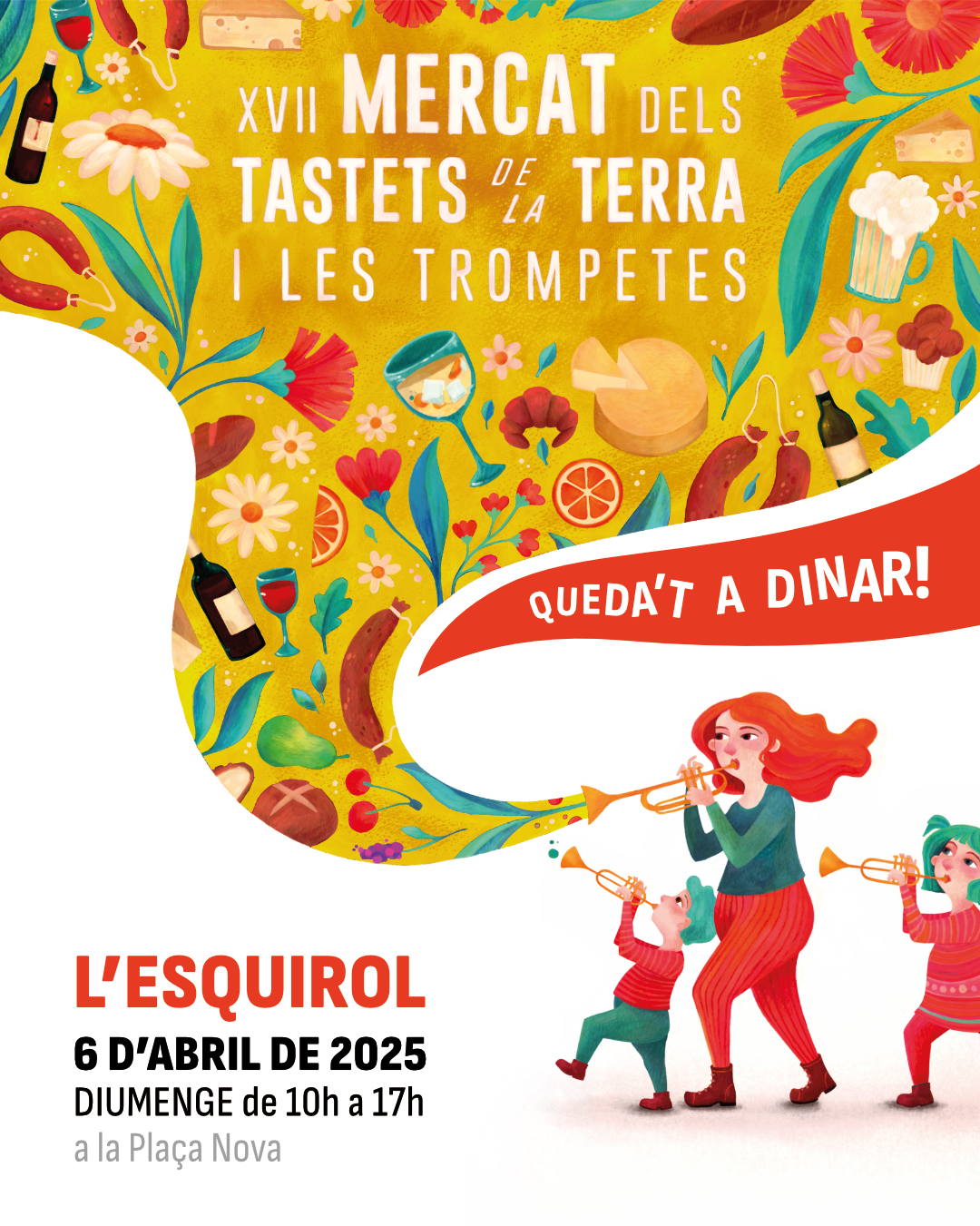 Mercat dels Tastets de la Terra i les Trompetes a l'Esquirol