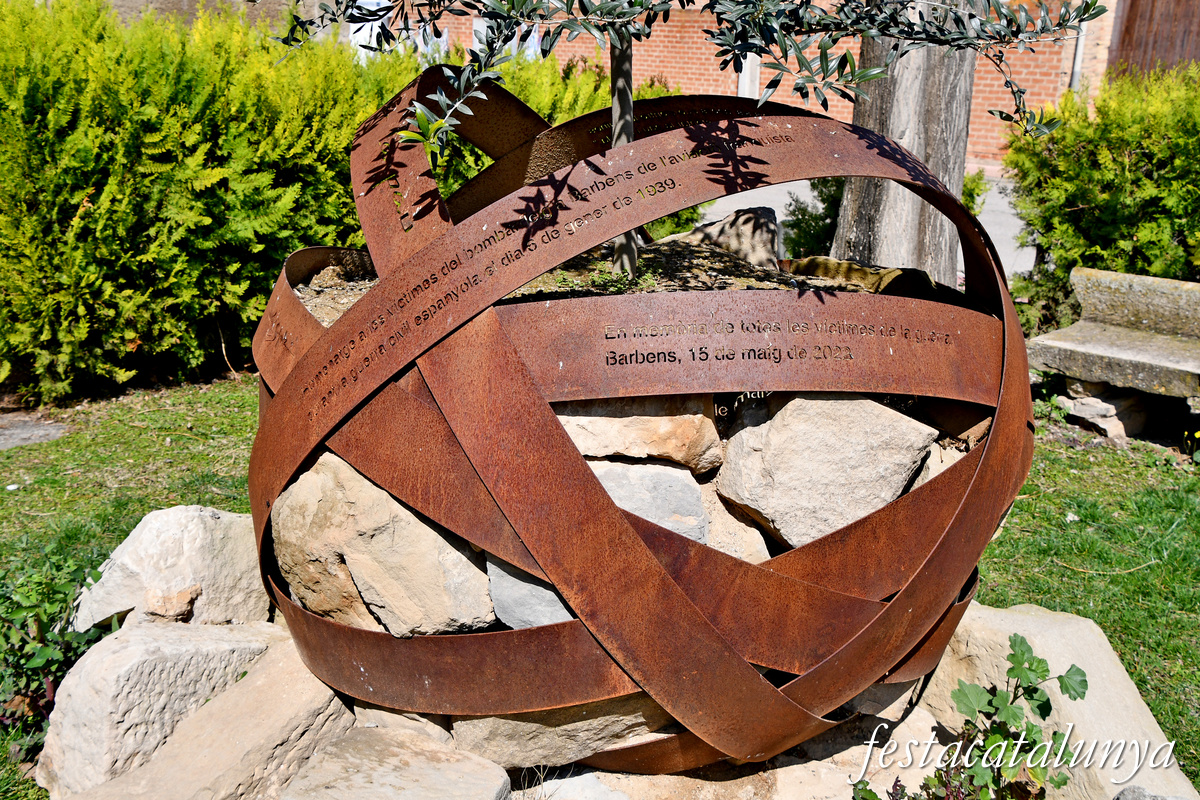 Barbens - Monument víctimes Guerra Civil 